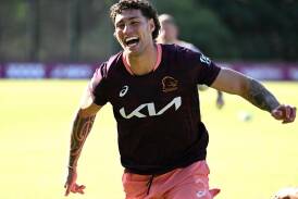 Brisbane forward Jordan Riki has re-signed with the NRL club until the end of 2027. (Darren England/AAP PHOTOS)