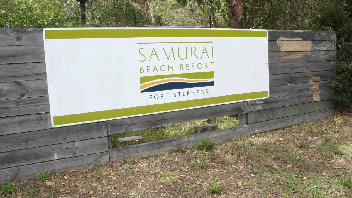 DORMANT: Samurai Beach Resort is being redeveloped.