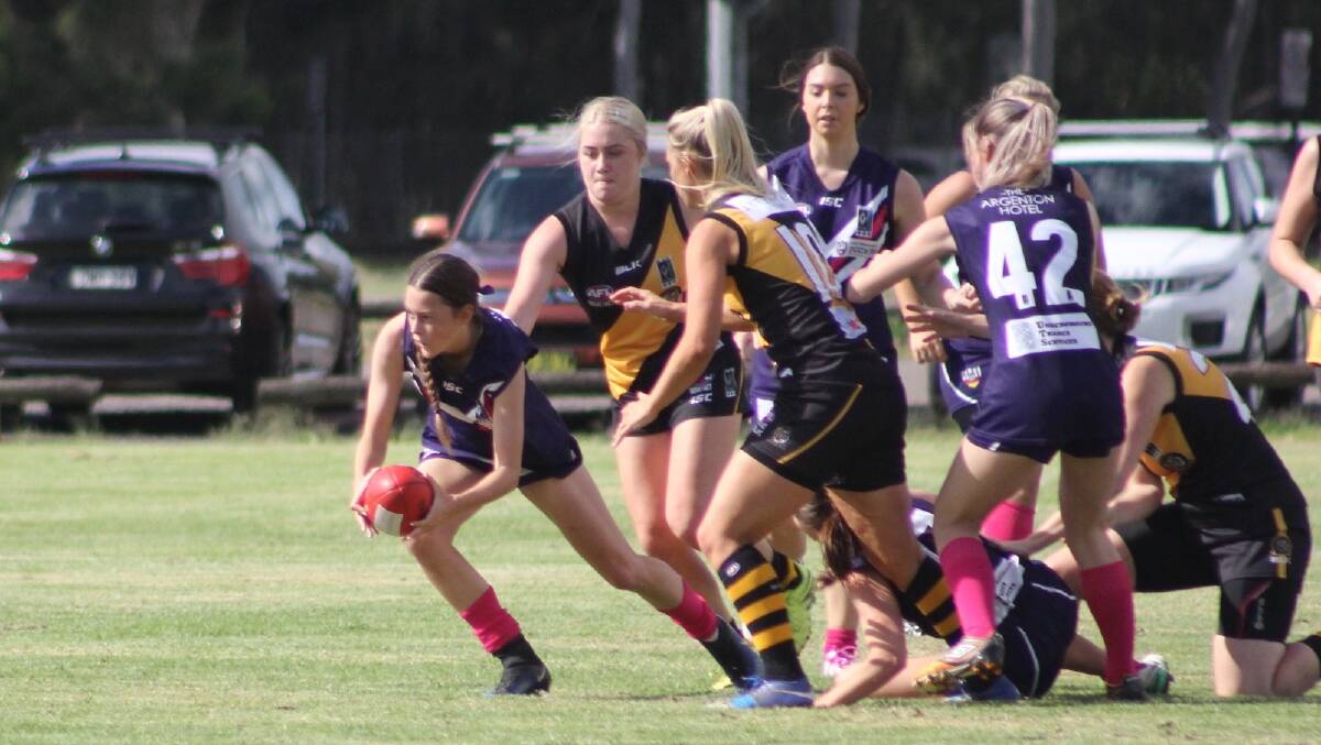All the action from the fourth round of the Black Diamond AFL Women's competition.