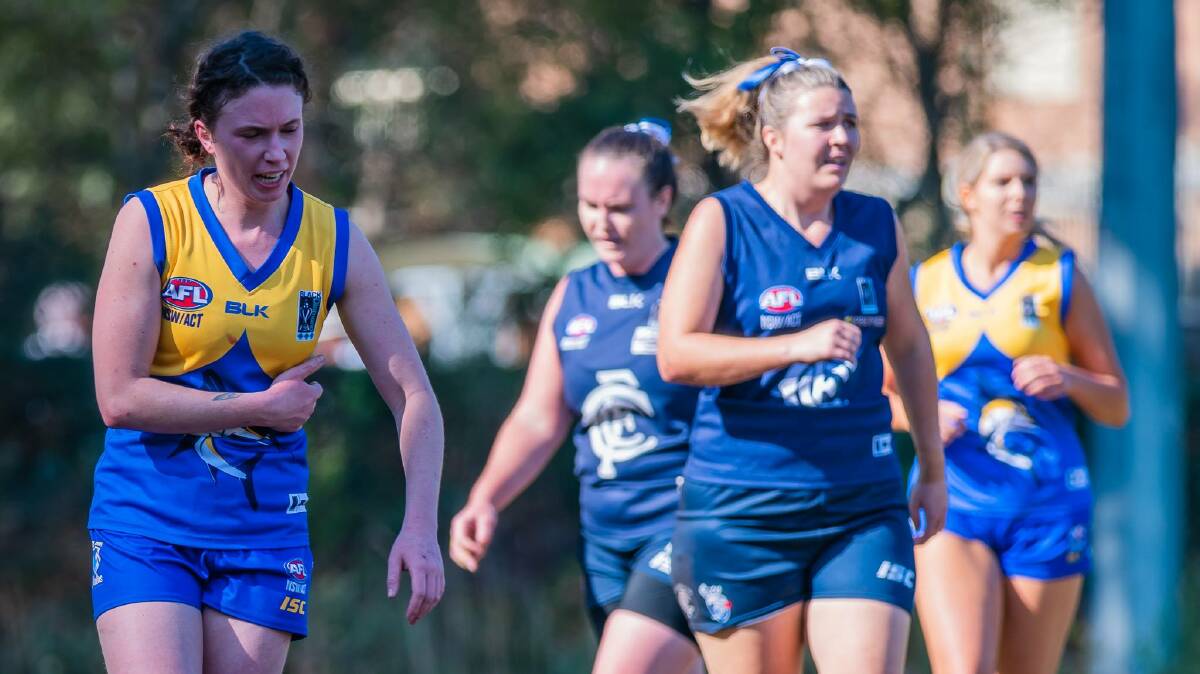 Nelson Bay tasted defeat for the first time this season, as their swelling physio room finally caught up to them against second placed Newcastle City Stars. Picture: Ken Hogan