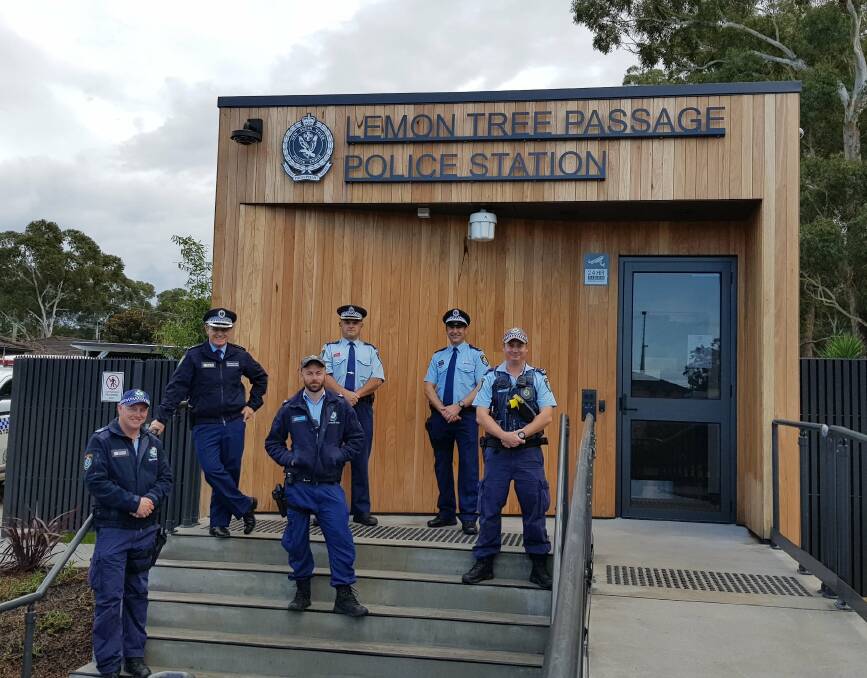 OPEN FOR BUSINESS: The new Lemon Tree Passage Police Station. Picture: NSW Police