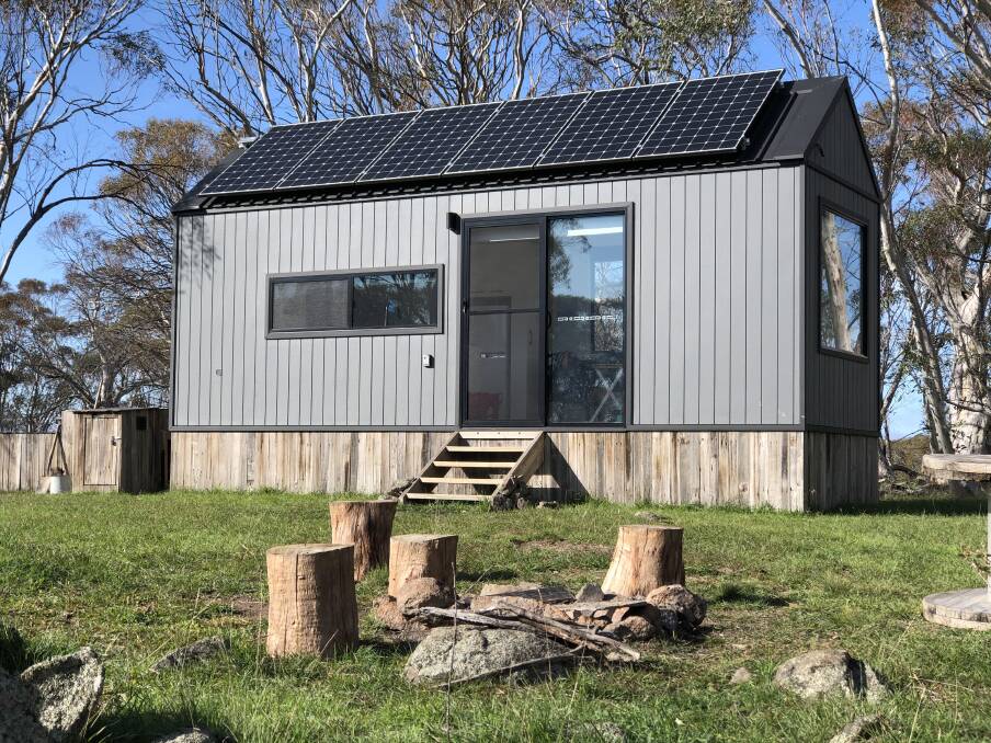 The 'Wilderness" tiny home at Big Yard Escapes 